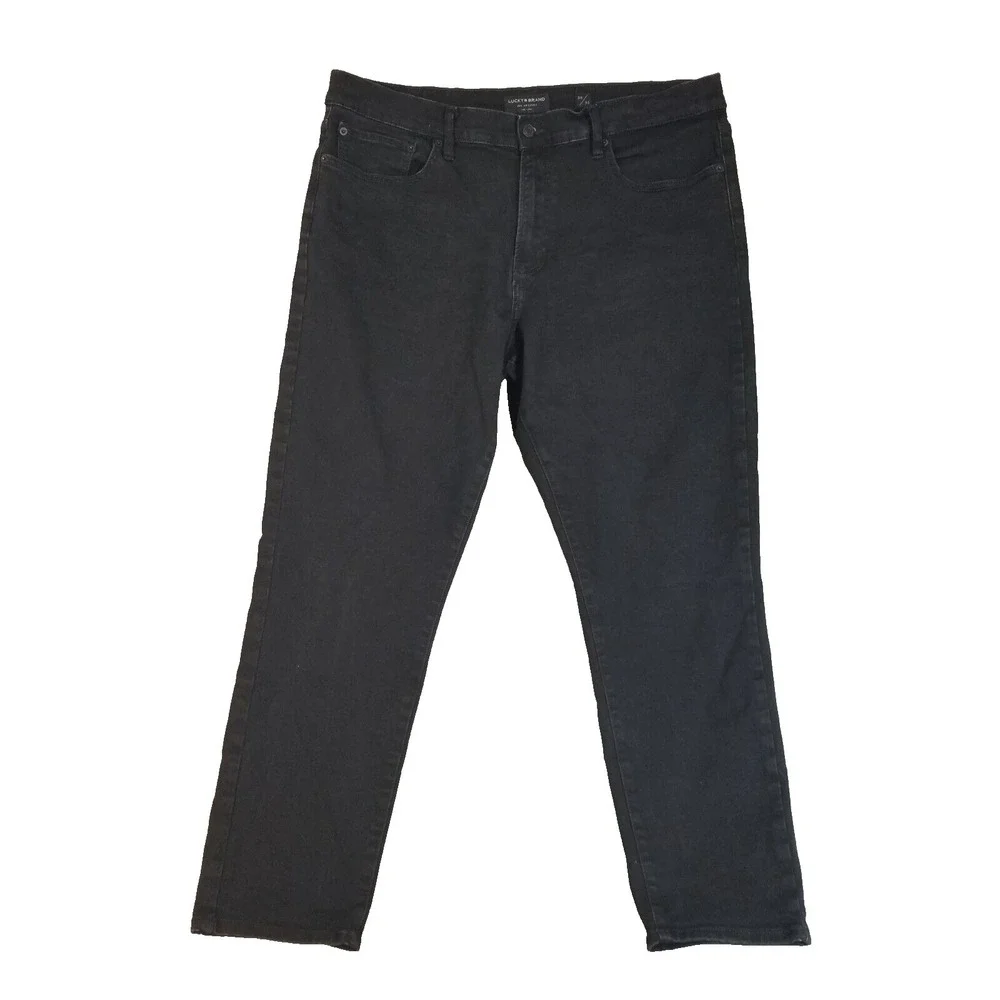 Lucky Brand jeans mens 38 x 30 412 athletic Slim flex stretch denim pants retro